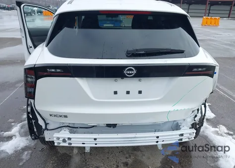 2025 Nissan Kicks Sv Fwd z USA, uszkodzony, nr VIN 3N8AP6CA9SL320323